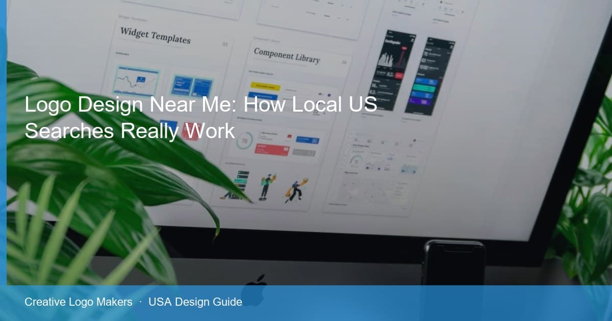 Logo Design Near Me: How Local US Searches Really Work — USA design guide cover image