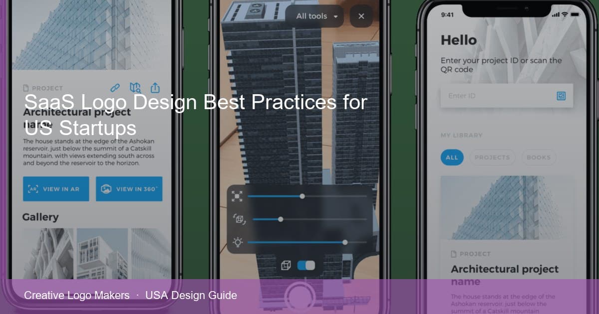 SaaS Logo Design Best Practices for US Startups — USA design guide cover image