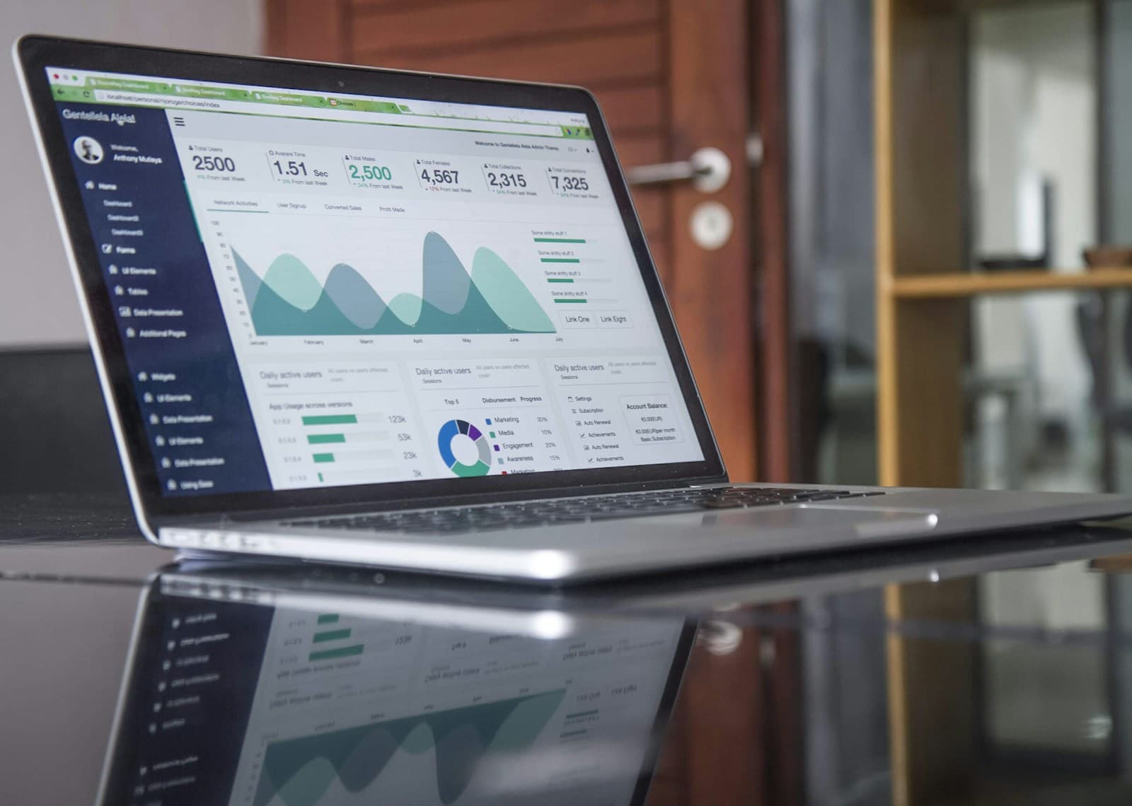 Clean SaaS landing